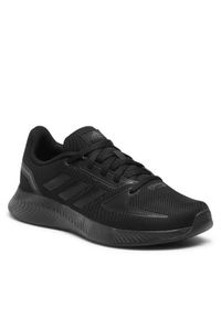 Adidas - adidas Buty Runfalcon 2.0 K FY9494 Czarny. Kolor: czarny. Materiał: materiał #1