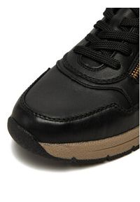 Rieker Sneakersy N9301-00 Czarny. Kolor: czarny. Materiał: skóra