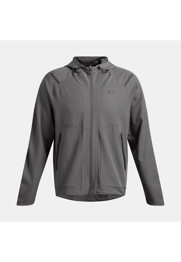 Kurtka Under Armour Unstoppable LC. Kolor: szary. Sport: bieganie