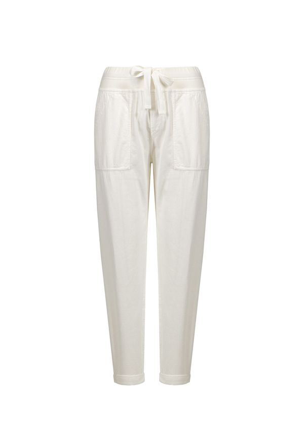 Deha - Spodnie DEHA HYPE. Kolor: biały, wielokolorowy, beżowy. Materiał: tkanina, sztruks. Styl: sportowy