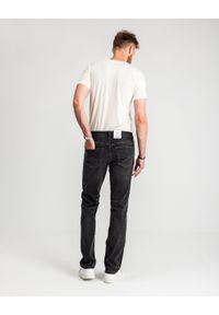 Mustang - Męskie Spodnie Jeansowe MUSTANG Tramper Straight Denim Black 1016083 4000 803 #4