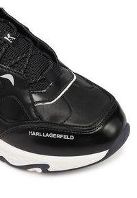 Karl Lagerfeld - KARL LAGERFELD Sneakersy KL52423 Czarny. Kolor: czarny. Materiał: skóra #6