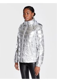 Guess Kurtka puchowa Fiorenza W2BL26 WEWC0 Srebrny Regular Fit. Kolor: srebrny. Materiał: syntetyk, puch #1