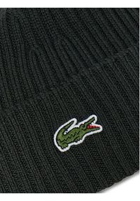 Lacoste Czapka RB0001 Zielony. Kolor: zielony. Materiał: wełna, materiał