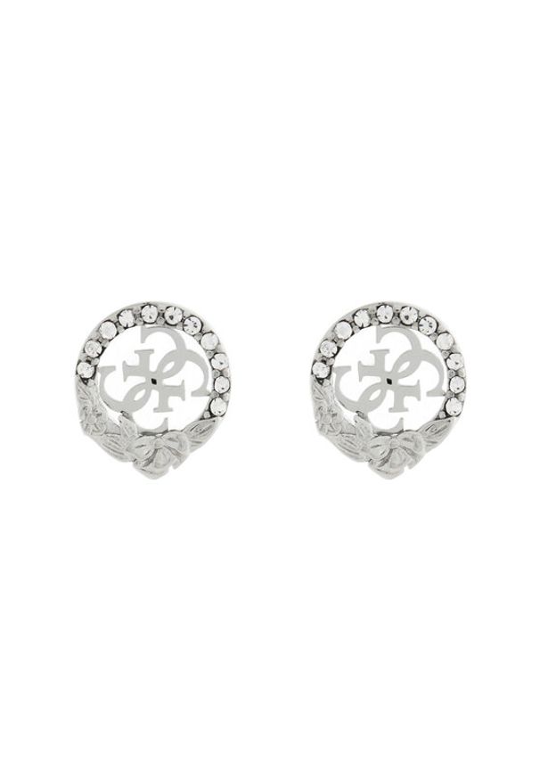 Guess Kolczyki JUBE05 041JW Srebrny. Materiał: metalowe. Kolor: srebrny