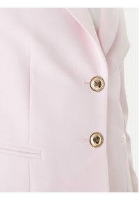 Rinascimento Marynarka CFC0128642003 Różowy Regular Fit. Kolor: różowy. Materiał: syntetyk #2
