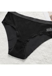 Intica - Figi z siateczki z wysokiej jakości materiału przewiewne i eleganckie Norine. Kolor: czarny. Materiał: materiał #8