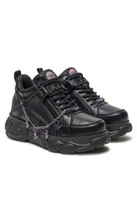 Buffalo Sneakersy Cld Corin Chain Butterfly 1636209 Czarny. Kolor: czarny. Materiał: skóra #4