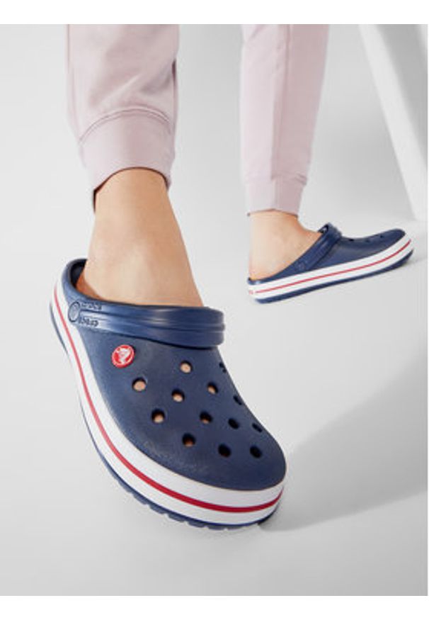 Crocs Klapki Crocband 11016 Granatowy. Kolor: niebieski