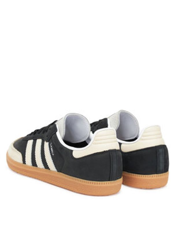 Adidas - adidas Sneakersy Samba Og W IE5836 Czarny. Kolor: czarny. Materiał: nubuk, skóra
