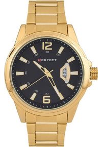 Zegarek Perfect Zegarek męski PERFECT M103-03 złoty czt. Kolor: złoty #1