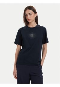 BOSS T-Shirt Elpha 50567045 Granatowy Regular Fit. Kolor: niebieski. Materiał: bawełna #1