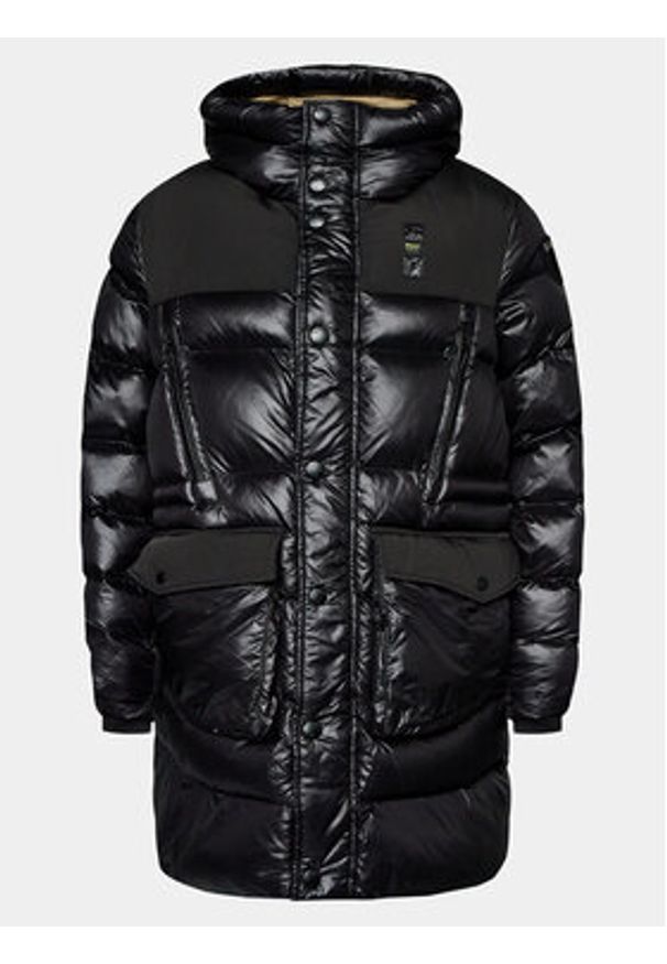 Blauer Kurtka zimowa 23WBLUK02082 Czarny Regular Fit. Kolor: czarny. Materiał: syntetyk. Sezon: zima