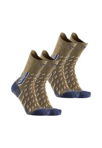 Skarpety trekkingowe dla doroslych Therm-ic Trekking Cool Crew zestaw 2 par. Kolor: wielokolorowy, niebieski, zielony. Sport: turystyka piesza
