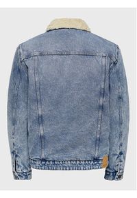 Only & Sons Kurtka jeansowa Louis 22022971 Niebieski Regular Fit. Kolor: niebieski. Materiał: jeans, bawełna #6