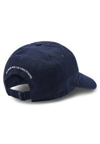 Adidas - adidas Czapka z daszkiem Two-Colour Embroidered Logo Dad Cap HT2036 Granatowy. Kolor: niebieski #2