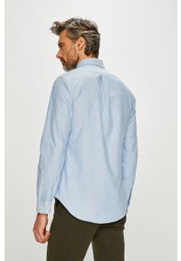 Polo Ralph Lauren - Koszula 710549084007. Typ kołnierza: polo. Kolor: niebieski. Materiał: tkanina #3