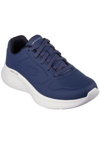 skechers - Buty sportowe męskie Skechers Skech lite Pro Nullify. Kolor: niebieski. Materiał: syntetyk, materiał. Szerokość cholewki: normalna. Sport: turystyka piesza #1