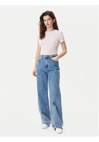 Tommy Jeans Komplet 2 t-shirtów DW0DW21366 Kolorowy Slim Fit. Materiał: bawełna. Wzór: kolorowy #7