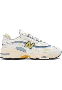 Buty unisex New Balance M1000CA – beżowe. Kolor: beżowy. Materiał: materiał, skóra. Szerokość cholewki: normalna