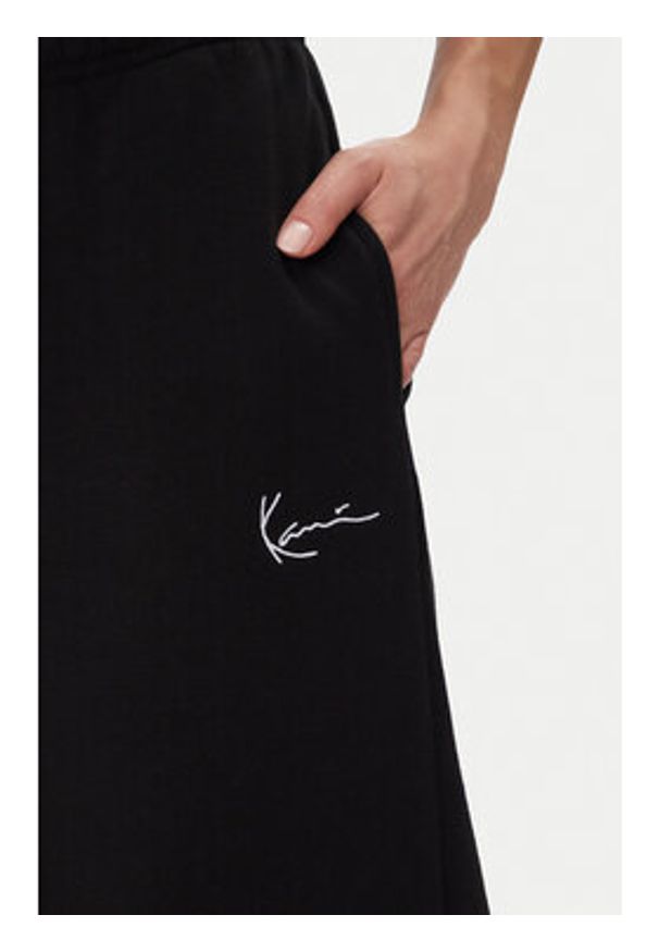 Karl Kani Spodnie dresowe Signature Os 61030062 Czarny Relaxed Fit. Kolor: czarny. Materiał: syntetyk, bawełna