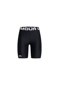Spodnie treningowe damskie Under Armour 1383627001. Kolor: czarny. Materiał: materiał, syntetyk