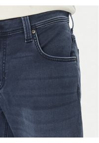 Mustang Szorty jeansowe Chicago Z 1016351 Niebieski Slim Fit. Kolor: niebieski. Materiał: bawełna #5