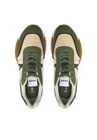 Lacoste Sneakersy 748SMA0064 Khaki. Kolor: brązowy. Materiał: materiał #4