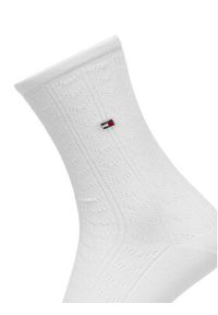 TOMMY HILFIGER - Tommy Hilfiger Skarpety długie 701238849 Biały. Kolor: biały. Materiał: syntetyk #4