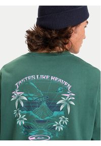 Quiksilver Longsleeve Hw Hollow Coves EQYZT08202 Zielony Comfort Fit. Kolor: zielony. Materiał: bawełna. Długość rękawa: długi rękaw #4
