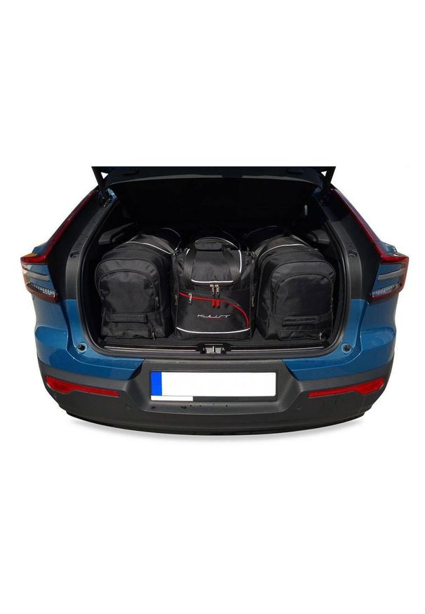 KJUST - Torby Do Bagażnika Volvo C40 Ev 2021+ 4Szt Kjust. Kolor: czarny. Styl: sportowy
