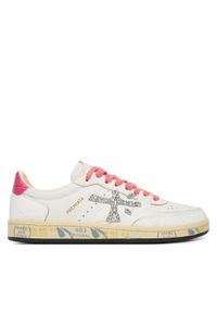 Premiata Sneakersy Clayd Var 8168 Biały. Kolor: biały. Materiał: skóra #1