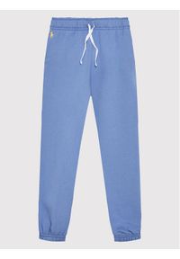 Polo Ralph Lauren Spodnie dresowe 313860018002 Niebieski Regular Fit. Kolor: niebieski. Materiał: bawełna