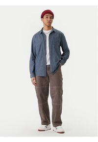 Quiksilver Koszula Yosemite Chambrayls EQYWT04660 Granatowy Regular Fit. Kolor: niebieski. Materiał: bawełna #5