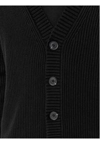 Calvin Klein Jeans Kardigan J30J325066 Czarny Regular Fit. Kolor: czarny. Materiał: bawełna