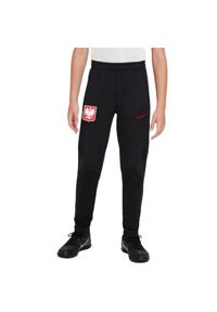 Nike - Spodnie Do Biegania Dla Dzieci/dzieci Poland Strike. Kolor: czarny