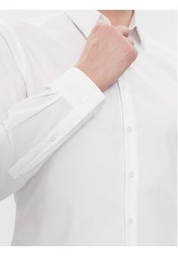Calvin Klein Koszula K10K112743 Biały Extra Slim Fit. Kolor: biały. Materiał: bawełna