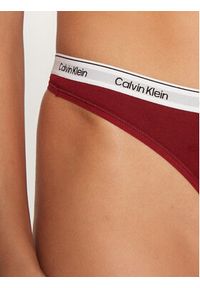 Calvin Klein Underwear Komplet 3 par stringów 000QD5209E Kolorowy. Materiał: bawełna. Wzór: kolorowy