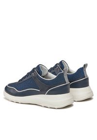 Geox Sneakersy D Alleniee D35LPB 054AS C4002 Granatowy. Kolor: niebieski #5