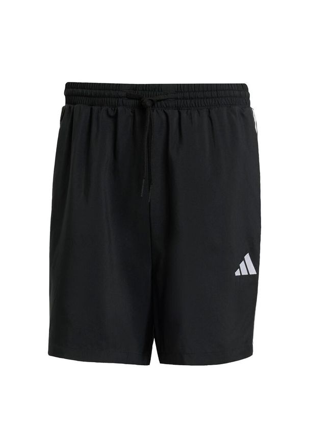 Adidas - Szorty Essentials 3-Stripes Chelsea. Kolor: biały, wielokolorowy, czarny. Materiał: materiał