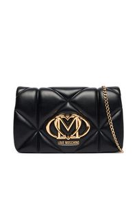 Love Moschino - LOVE MOSCHINO Torebka JC4043PP0OLC0000 Czarny. Kolor: czarny. Materiał: skórzane #4