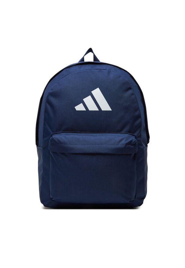 Adidas - adidas Plecak C-CLSC BARS BP IS7049 Granatowy. Kolor: niebieski. Materiał: materiał