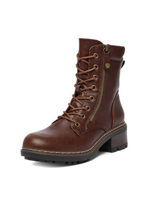 Clara Barson Trzewiki CEO-WS6396-05 Beżowy. Kolor: beżowy. Materiał: materiał