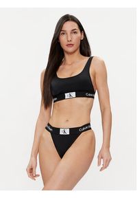 Calvin Klein Swimwear Dół od bikini KW0KW02351 Czarny. Kolor: czarny. Materiał: syntetyk #5