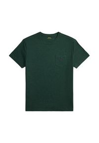 Polo Ralph Lauren T-Shirt 710671438460 Zielony Custom Slim Fit. Typ kołnierza: polo. Kolor: zielony. Materiał: bawełna #3