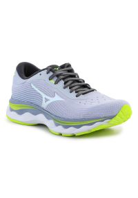 Buty do biegania Mizuno Wave Sky 5 W J1GD210203 szare. Kolor: szary. Materiał: materiał, guma. Model: Mizuno Wave #2