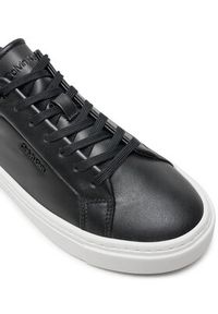 Calvin Klein Sneakersy Cupsole Lace Up W/Ml Lth HW0HW02201 Czarny. Kolor: czarny. Materiał: skóra #4