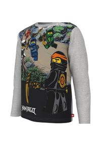 LEGO Wear - Koszulka turystyczna dziecięca LEGO. Kolor: szary