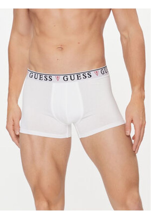 Guess Komplet 3 par bokserek U97G01 KCD31 Biały. Kolor: biały. Materiał: bawełna