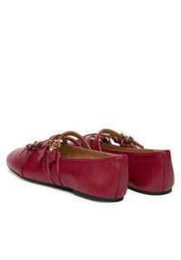 MICHAEL Michael Kors Baleriny Indy 40T5IDFP2L Bordowy. Kolor: czerwony. Materiał: skóra #2
